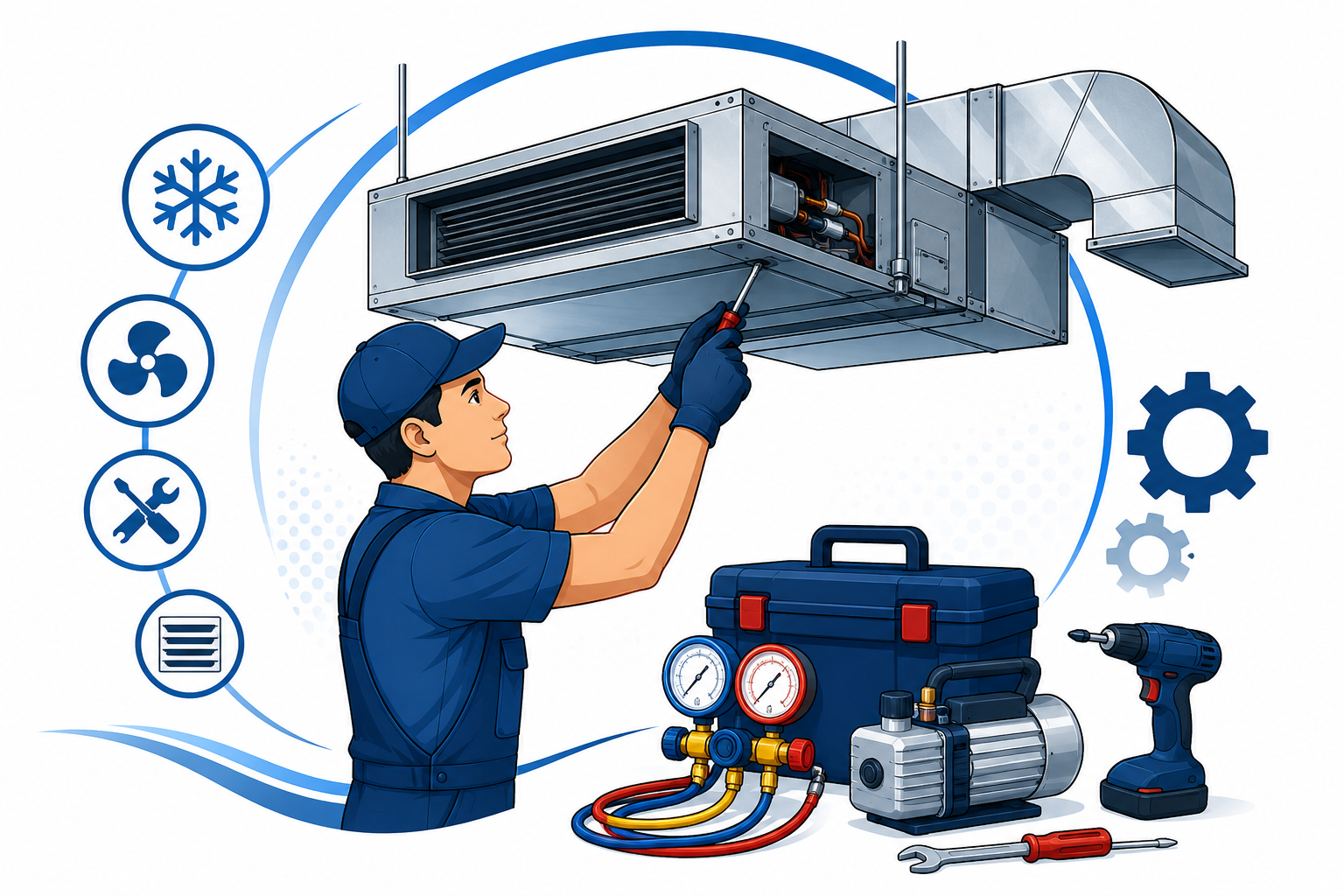 Ductable AC Repair Service